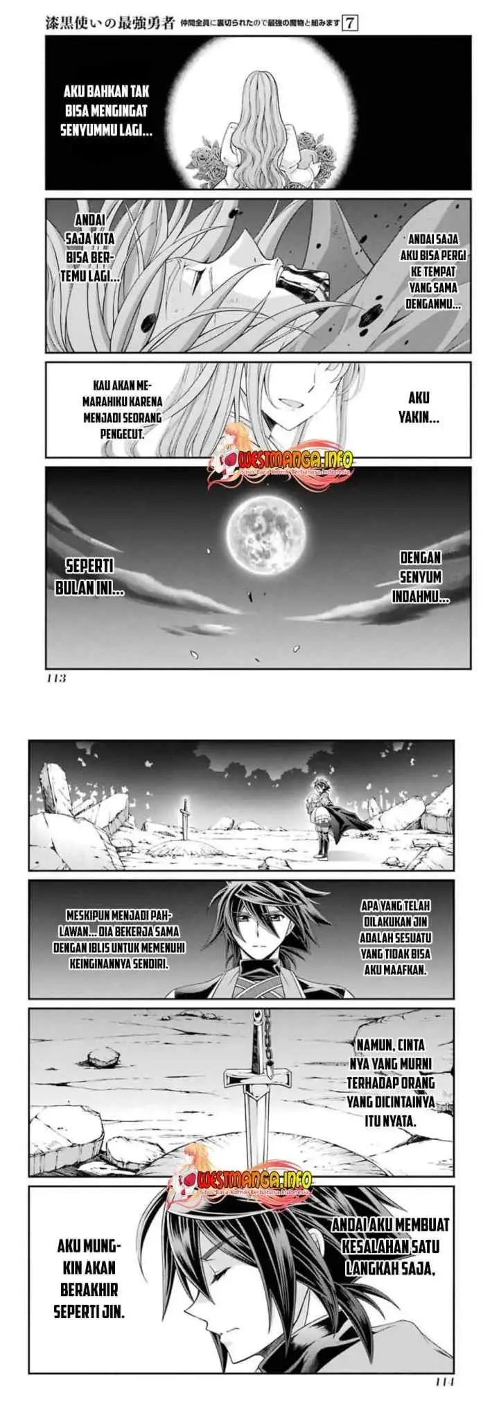 Shikkoku Tsukai no Saikyo Yusha Nakama Zen'in ni Uragira Retanode Saikyo no Mamono chapter 35 halaman 9