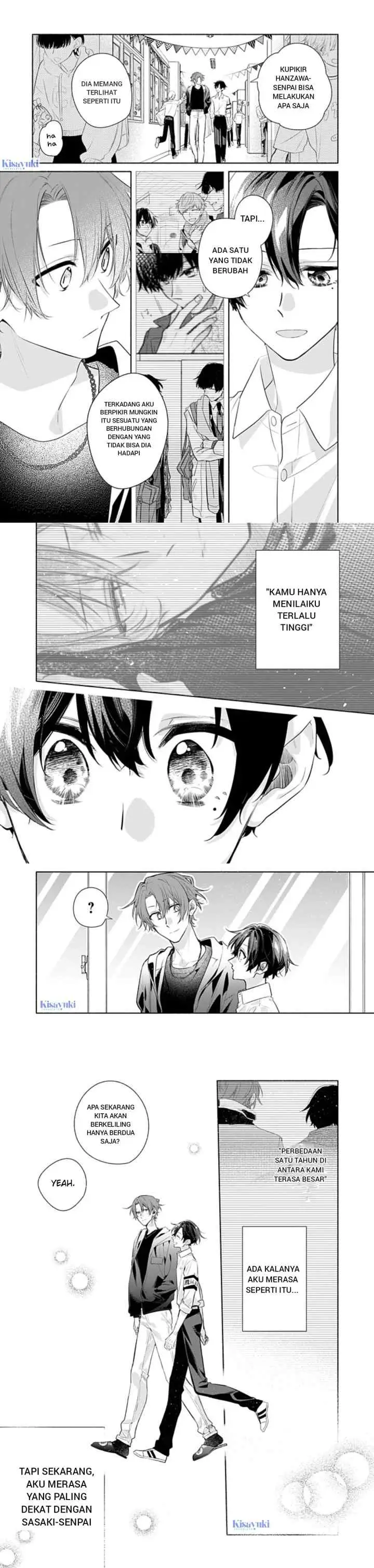 Sasaki to Miyano chapter 53 halaman 8