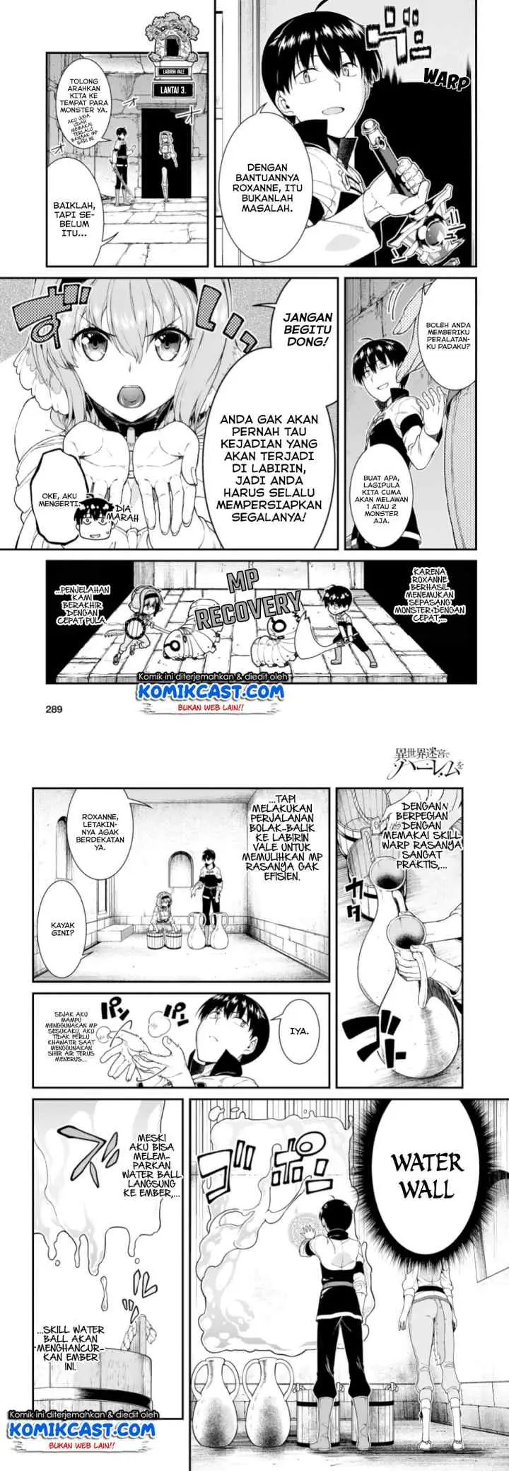 Isekai Meikyuu de Harem wo chapter 26 halaman 8