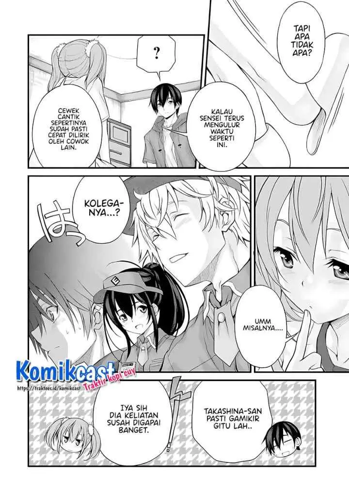 Kirei na Kurokami no Takashina-san (Mushoku) to Tsukiau Koto ni Natta chapter 10.2 halaman 4