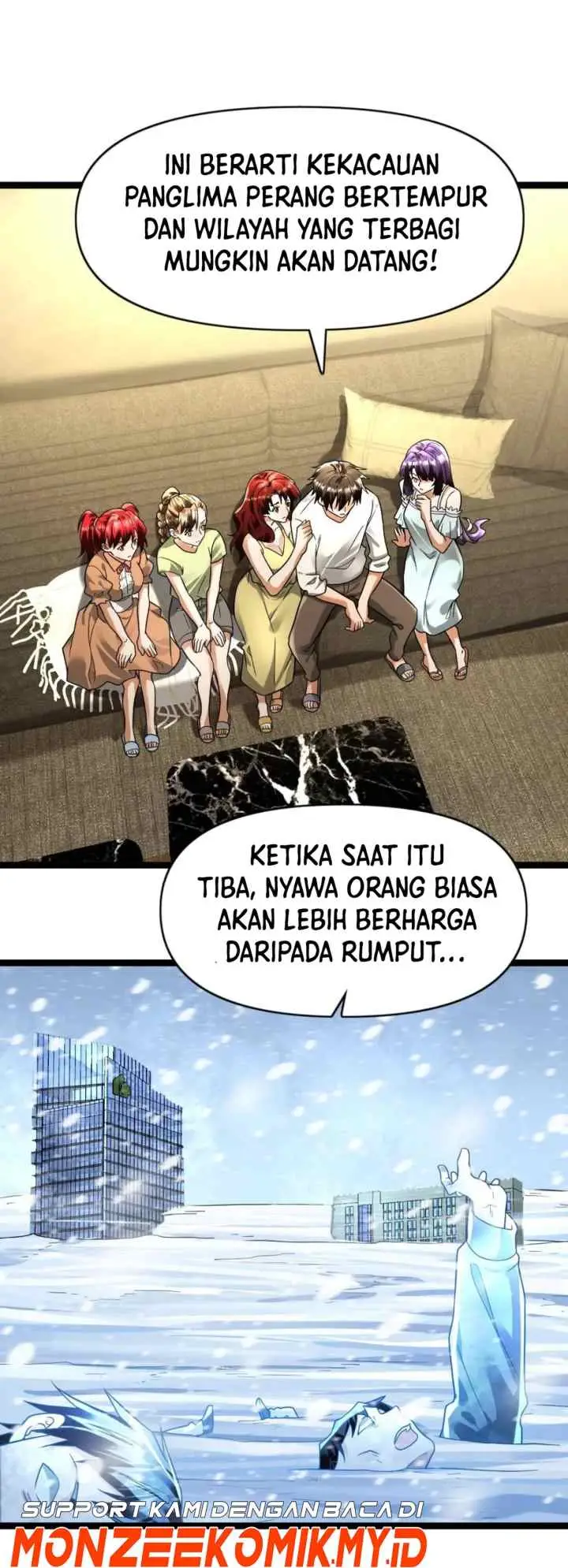 Freezing The World: I Built A Doomsday Safehouse chapter 165 halaman 15