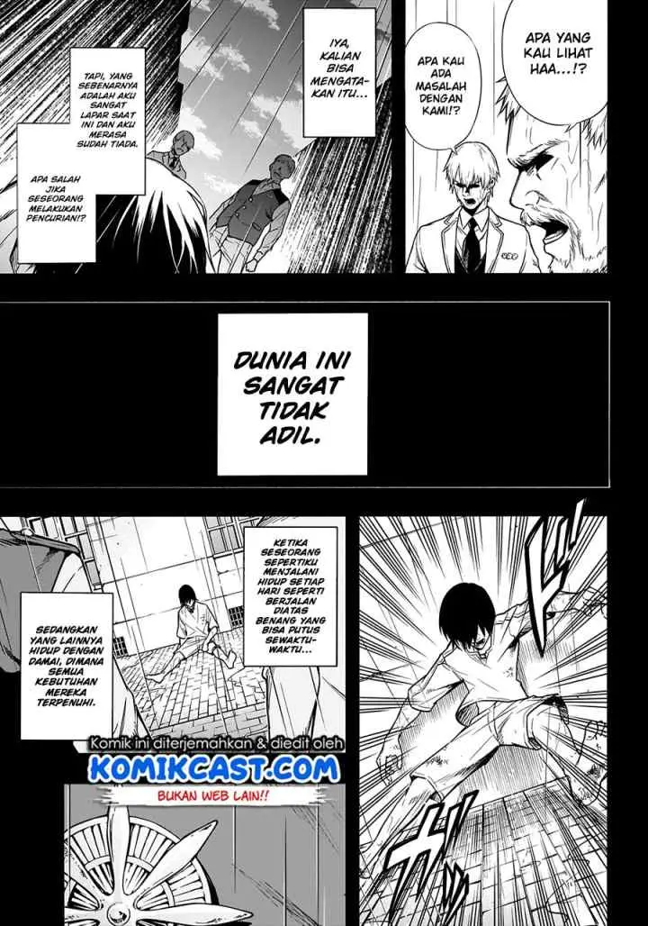 Ouritsu Mahou Gakuen no Saika Sei: Slum Agari no Saikyou Mahoushi, Kizoku darake no Gakuen de Musou suru chapter 1.1 halaman 6
