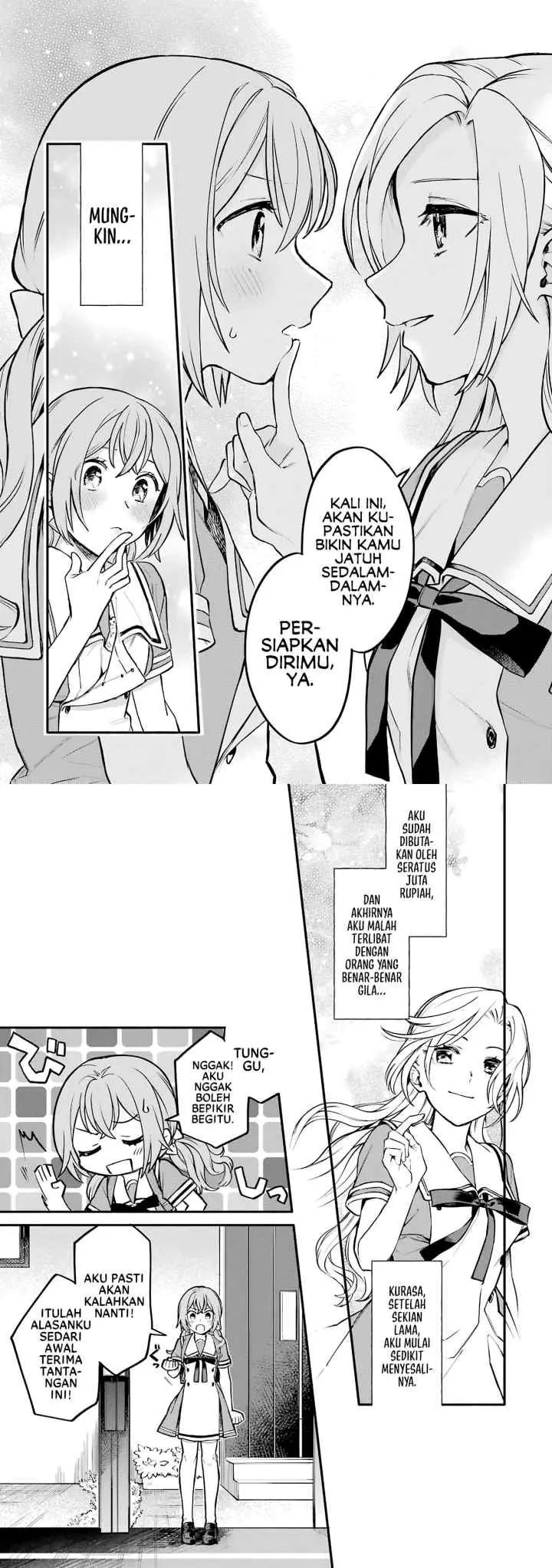 Onna Doushi to ka Arienai deshou to Iiharu Onna no ko wo, Hyakunichi kan de Tetteiteki ni Otosu Yuri no Ohanashi chapter 3 halaman 16