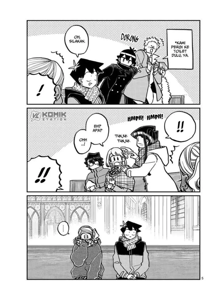 Komi-san wa Komyushou Desu chapter 293 halaman 6