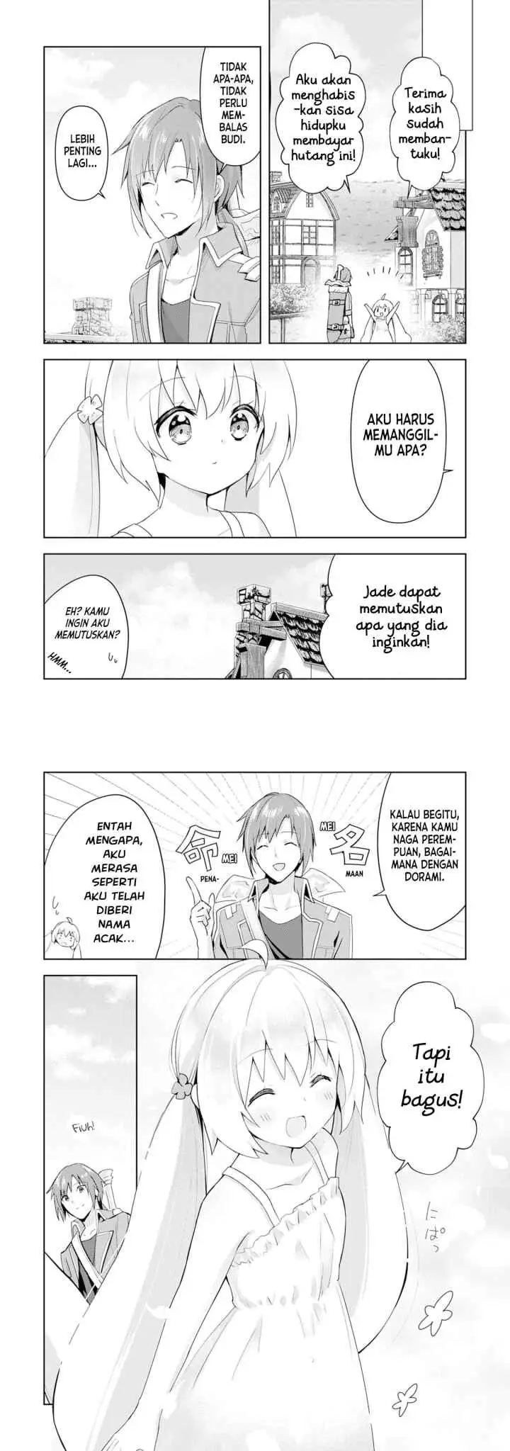 Uketsukejo ni Kokuhaku Shitakute Girudo ni Kayoitsumetara Eiyu ni Natteta chapter 2 halaman 11