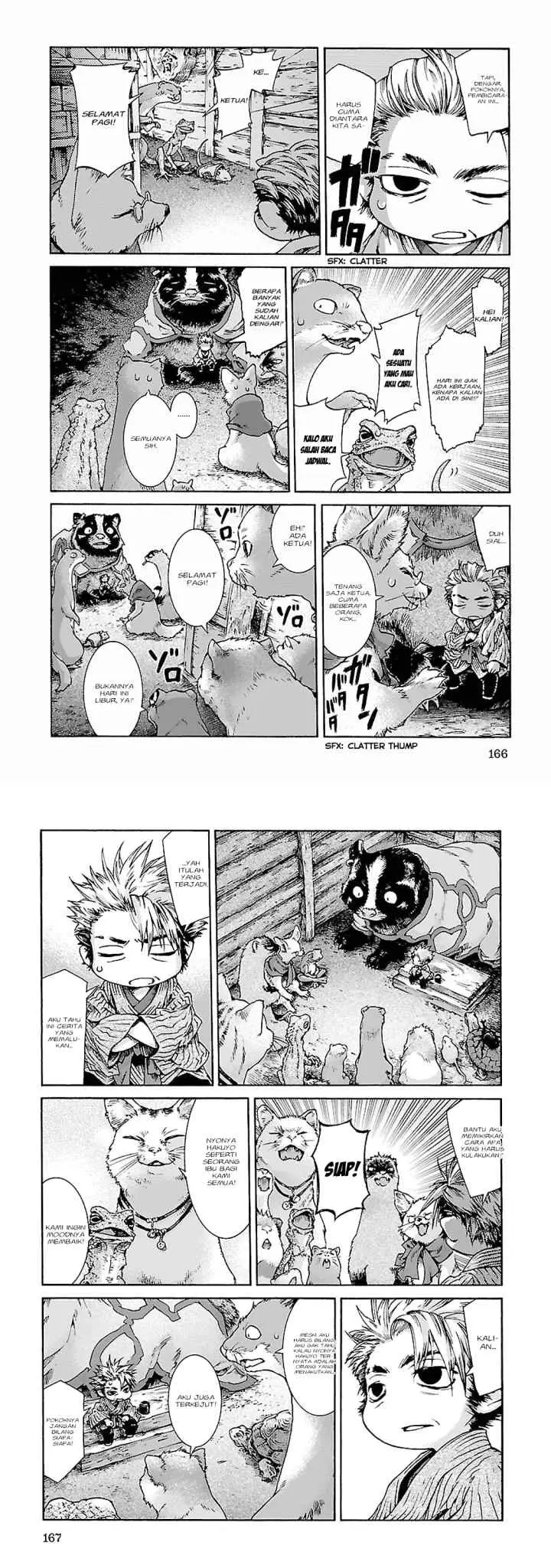 Hakumei to Mikochi chapter 34 halaman 4