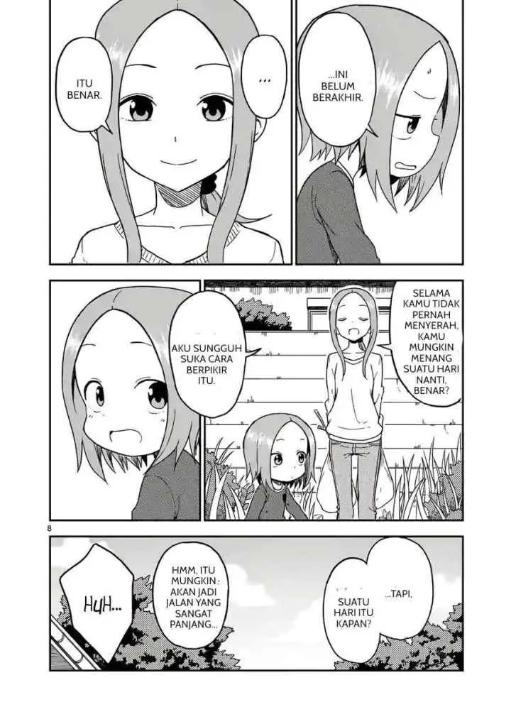 Karakai Jouzu no (Moto) Takagi-san chapter 77 halaman 9