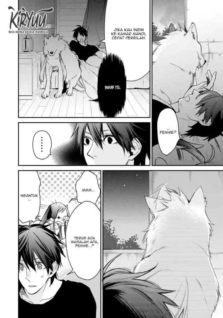 Saikyou no Madoshi. Hisa ni Ya wo Ukete Shimatta no de Inaka no Eihei ni Naru chapter 11.1 halaman 9