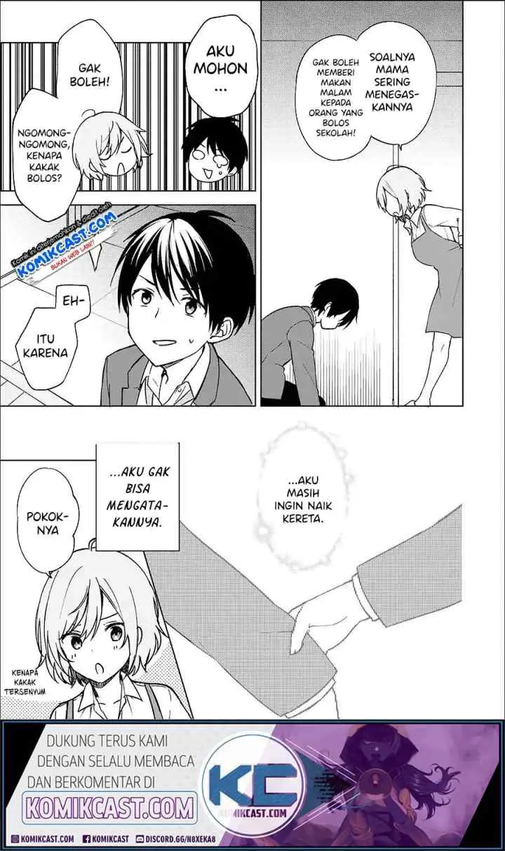 Chikan Saresou ni Natteiru S-kyuu Bishoujo wo Tasuketara Tonari no Seki no Osanajimi datta chapter 13 halaman 12
