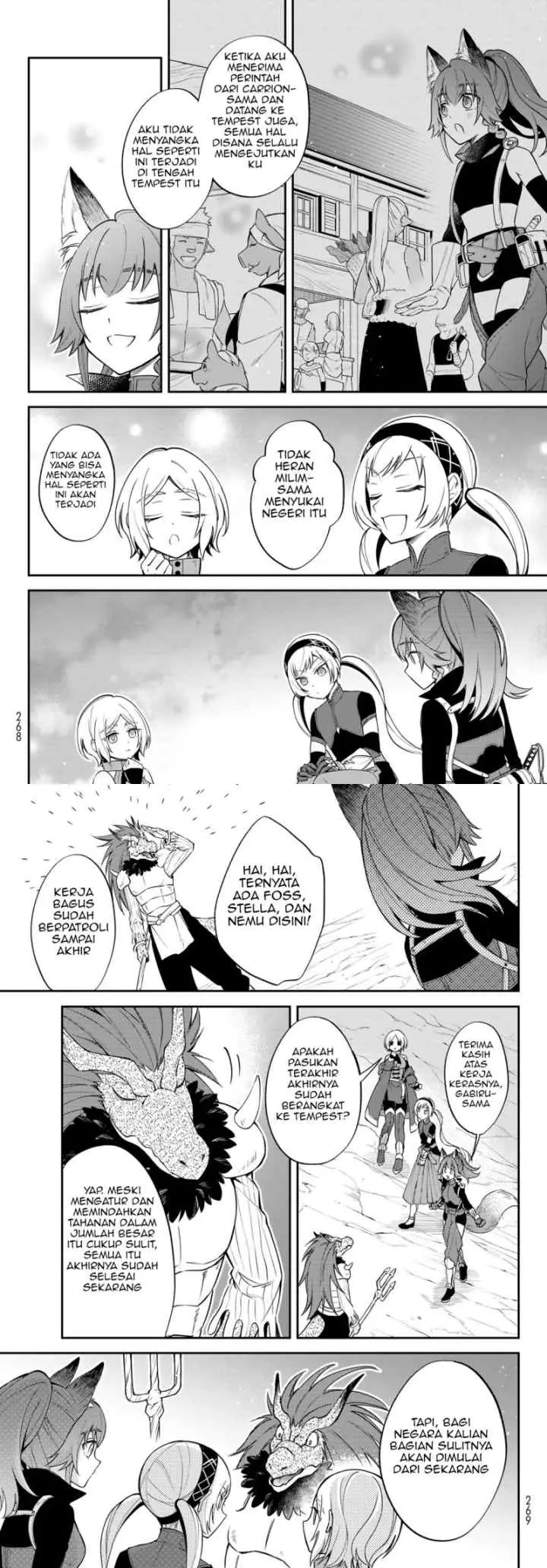 Tensei Shitara Slime Datta Ken Ibun: Makoku Gurashi no Trinity chapter 42 halaman 4