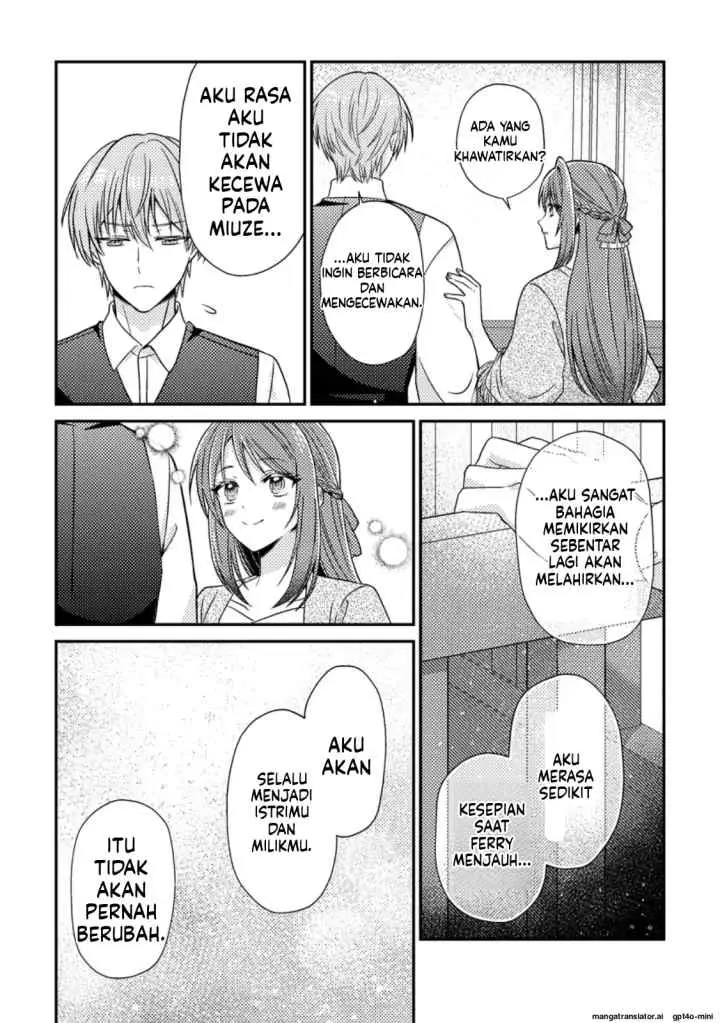 Heroine ga Kuru Mae ni Ninshin shimashita ~Tsunda Hazu no Akuyaku Reijou desuga, Douyara Chigau youdesu~ chapter 9.3 halaman 5