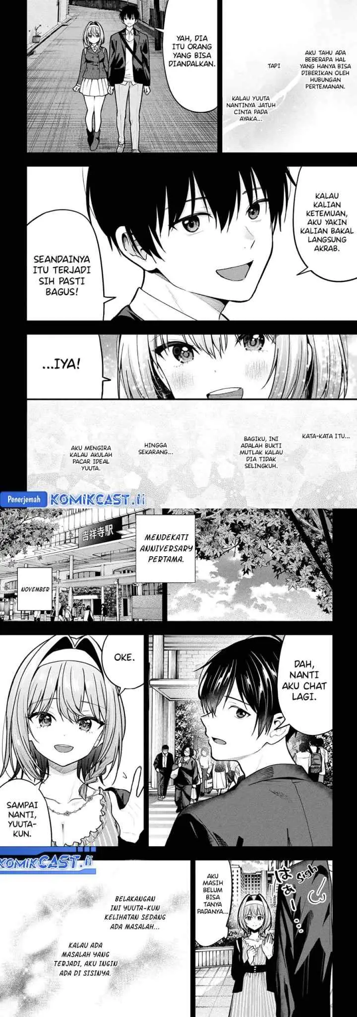 Kanojo ni Uwaki Sareteita Ore ga Koakuma na Kouhai ni Natsukarete Imasu chapter 31 halaman 9