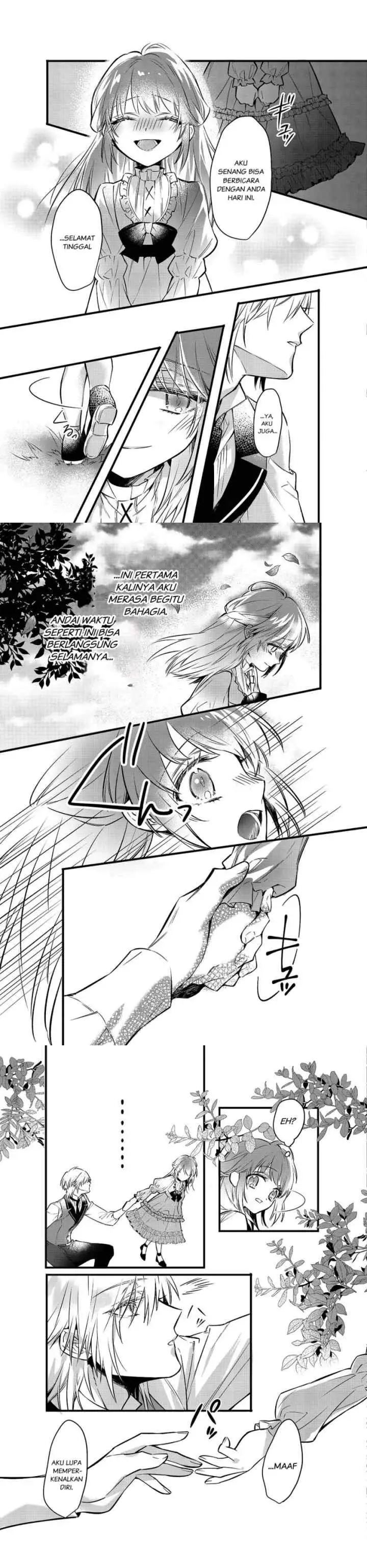 Konyaku Haki Sareta Kaedama Reijou, Hatsukoi no Toshiue Ouji ni Dekiai Sareru chapter 1 halaman 13