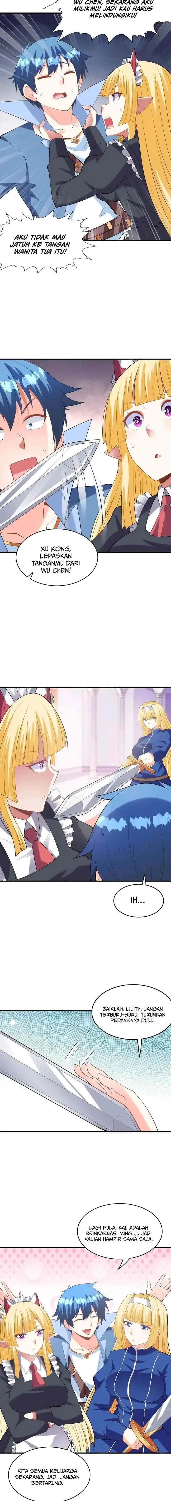 My Harem Is Entirely Female Demon Villains chapter 130 halaman 8