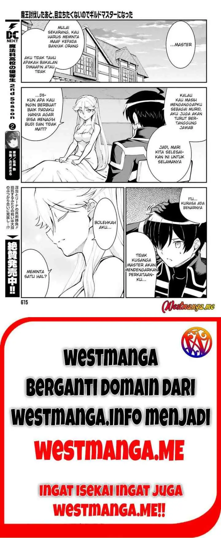 Maou Toubatsu Shita Ato, Medachitakunai node Guild Master ni Natta chapter 34 halaman 9