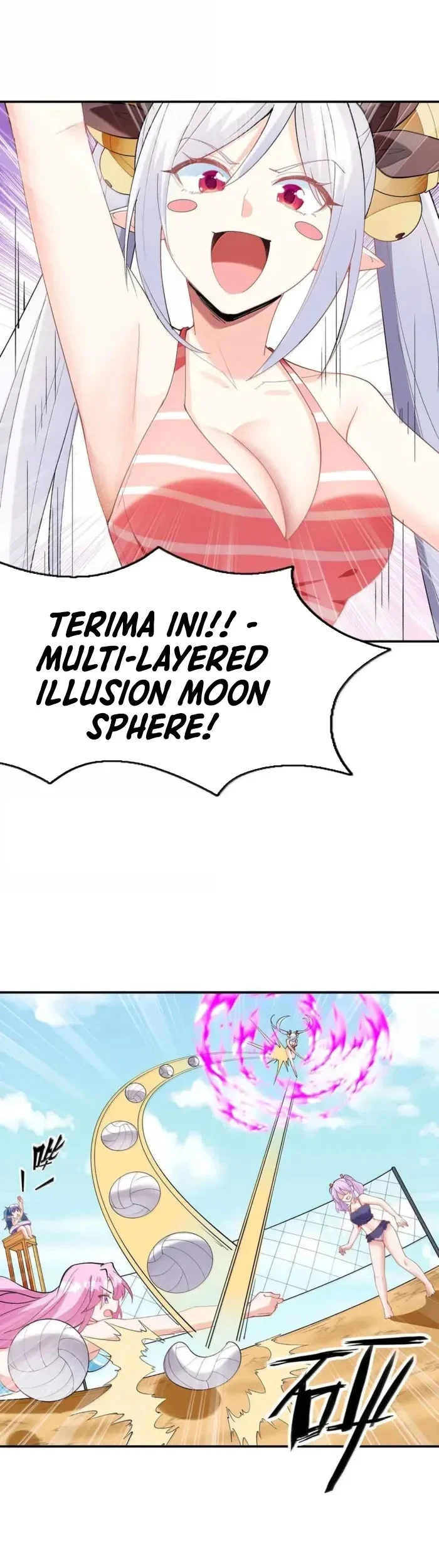 My Harem Is Entirely Female Demon Villains chapter 172 halaman 12