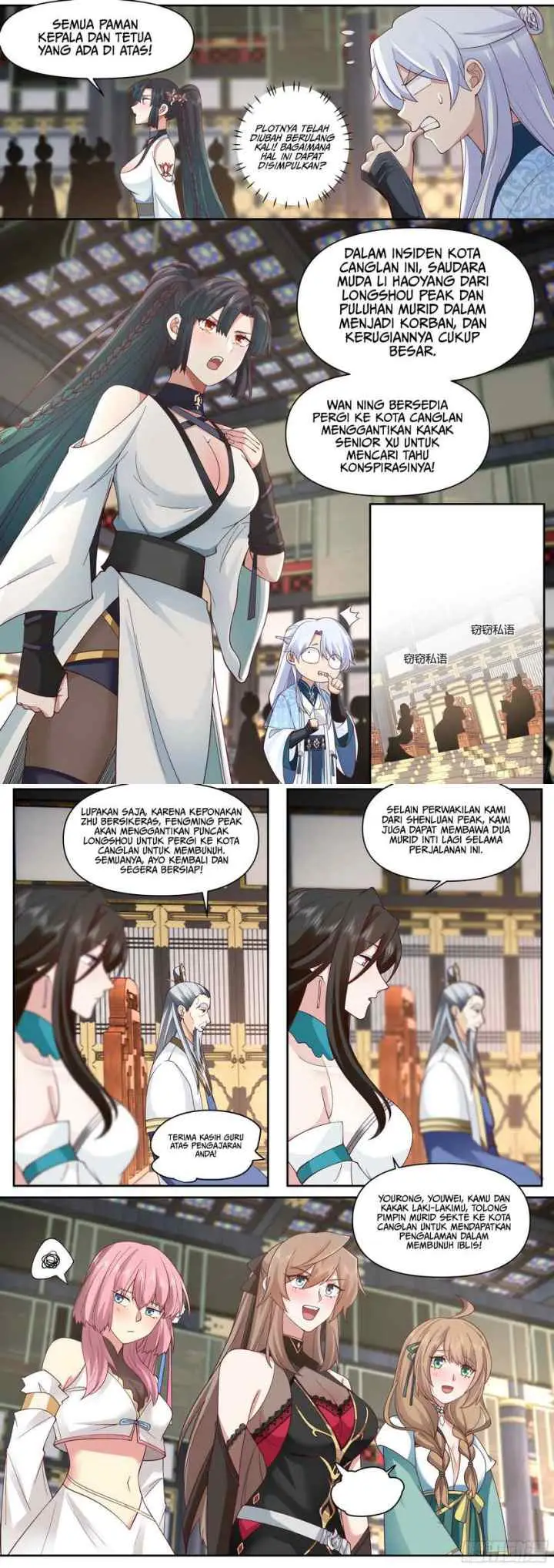 The Villain's Senior Brother And His Junior Sisters Are All Yanderes chapter 58 halaman 6