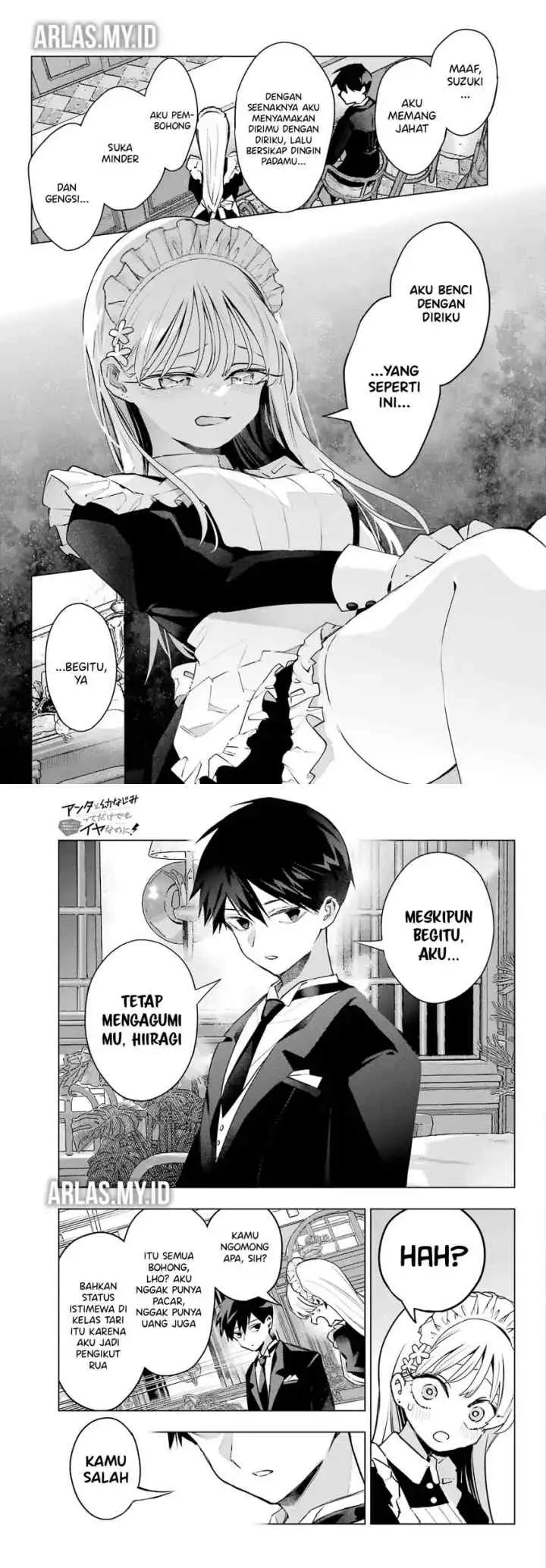 Anta to Osananajimitte dake demo Iyananoni! ~Zekkou kara Hajimaru S-kyuu Bishoujo to no Gakuen Nariagari Seikatsu~ chapter 8 halaman 10