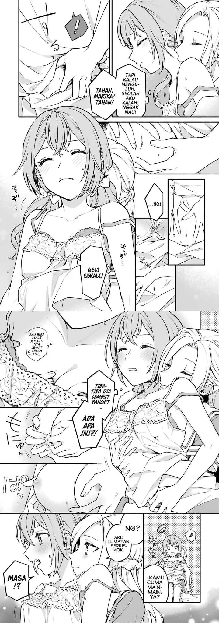 Onna Doushi to ka Arienai deshou to Iiharu Onna no ko wo, Hyakunichi kan de Tetteiteki ni Otosu Yuri no Ohanashi chapter 3 halaman 5