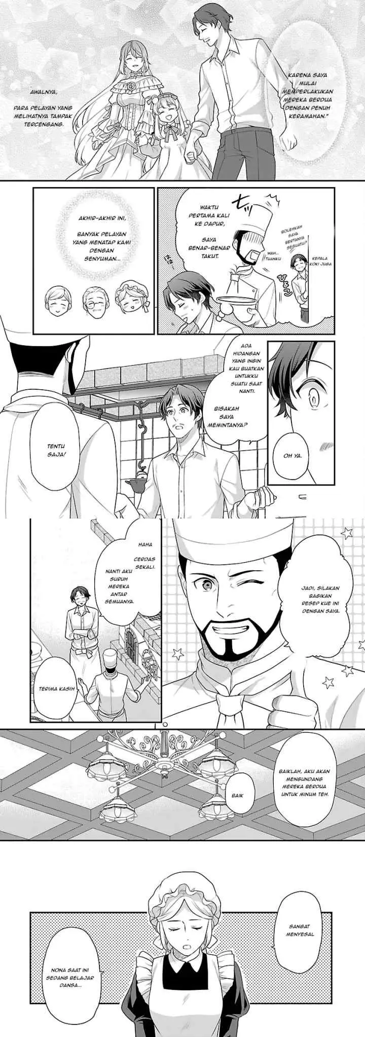Akuyaku Reijou no Chichioya ni Tensei shitanode, Tsuma hingga Musume wo Dekiai shimasu chapter 2 halaman 6