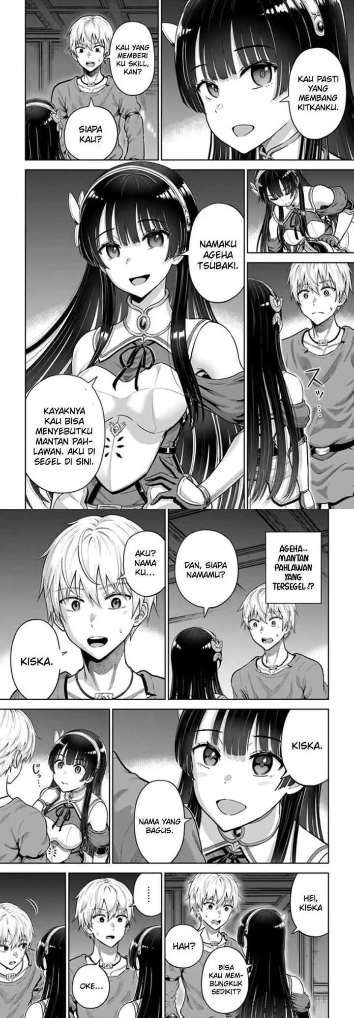 Dungeon ni Hisomu Yandere na Kanojo ni Ore wa Nando mo Korosareru chapter 4 halaman 7