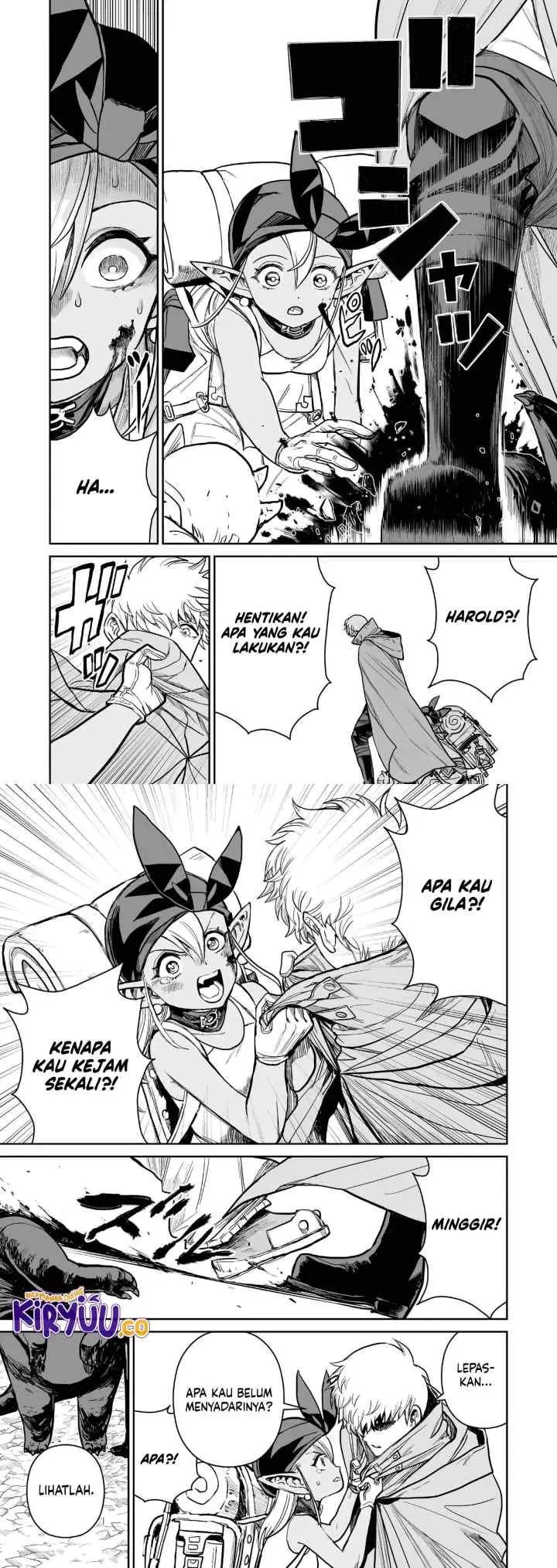 Abandoned: The Hero Who's So Strong He Breaks Every Weapon, and the Elf Weaponsmith chapter 3 halaman 6