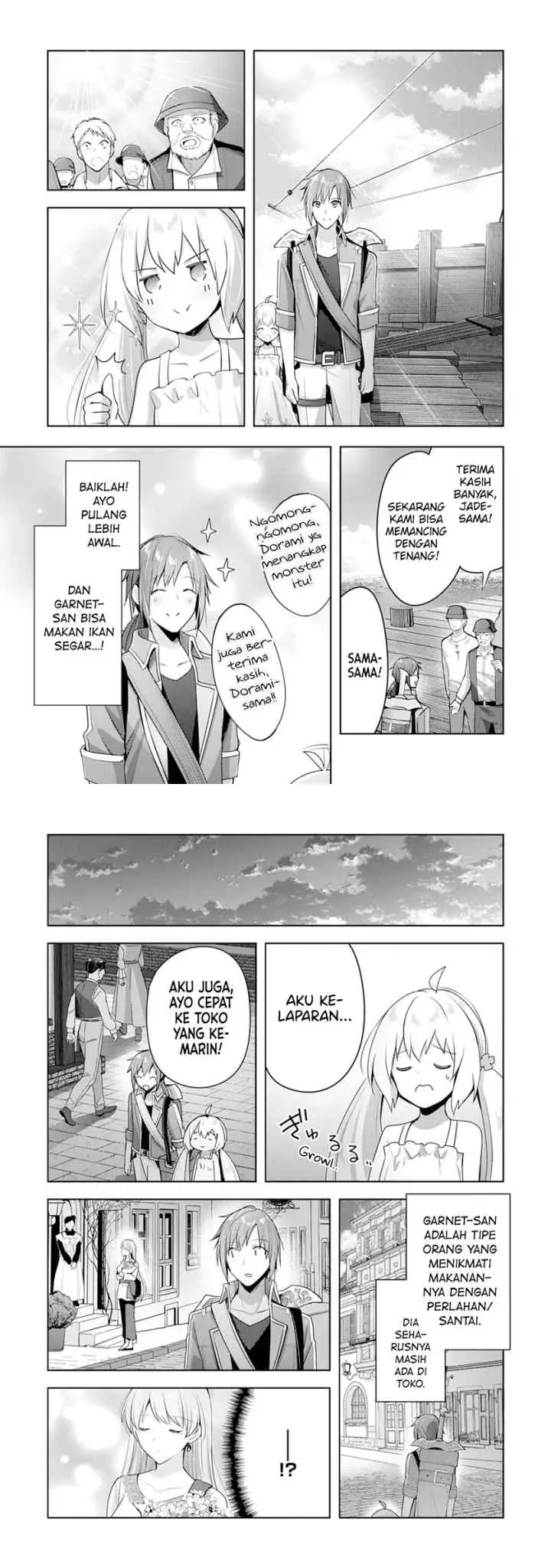 Uketsukejo ni Kokuhaku Shitakute Girudo ni Kayoitsumetara Eiyu ni Natteta chapter 6 halaman 8