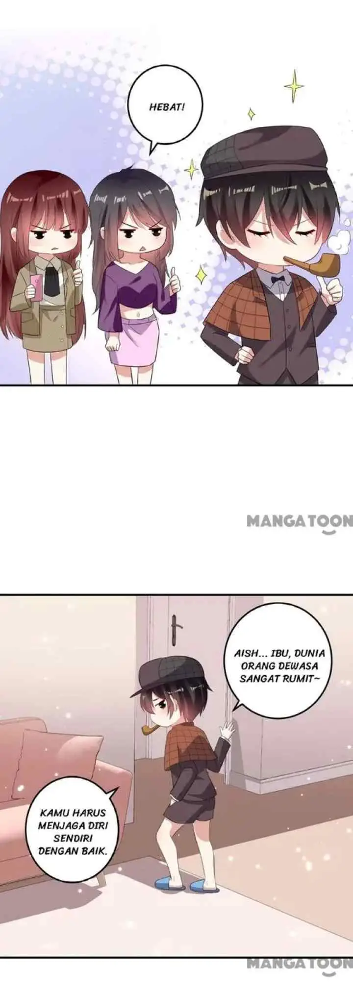 Cool Genius Kids-President's Pampered Wife Is Too Heroic chapter 55 halaman 18