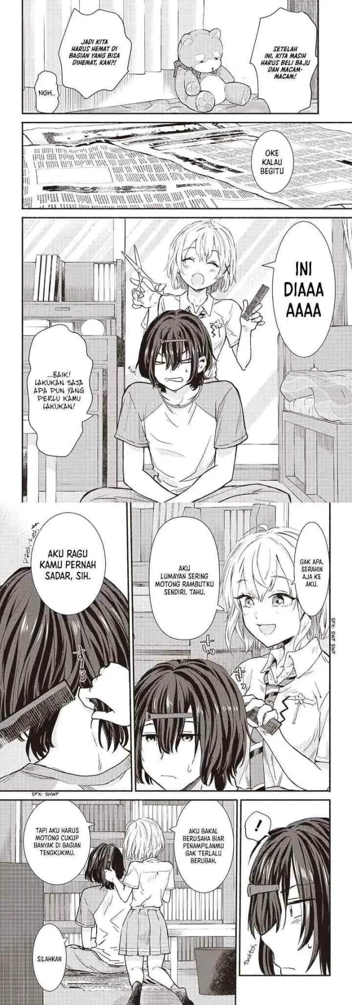 Nee, Mou Isso Tsukiacchau? Osananajimi no Bishoujo ni Tanomarete, Camo Kareshi Hajimemashita chapter 15 halaman 4