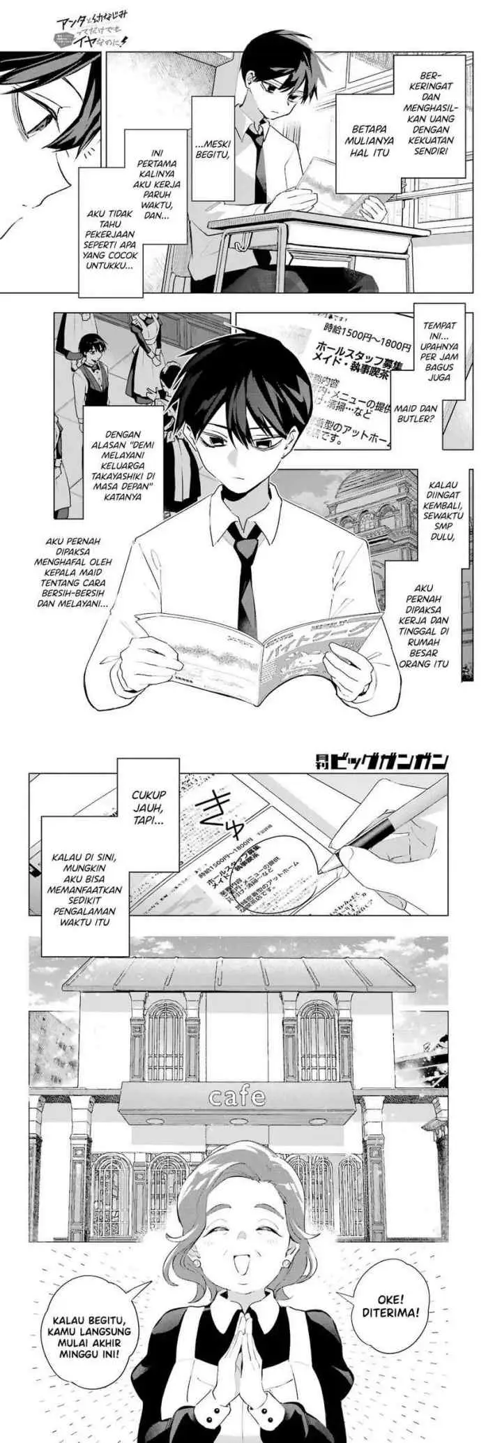 Anta to Osananajimitte dake demo Iyananoni! ~Zekkou kara Hajimaru S-kyuu Bishoujo to no Gakuen Nariagari Seikatsu~ chapter 5 halaman 11