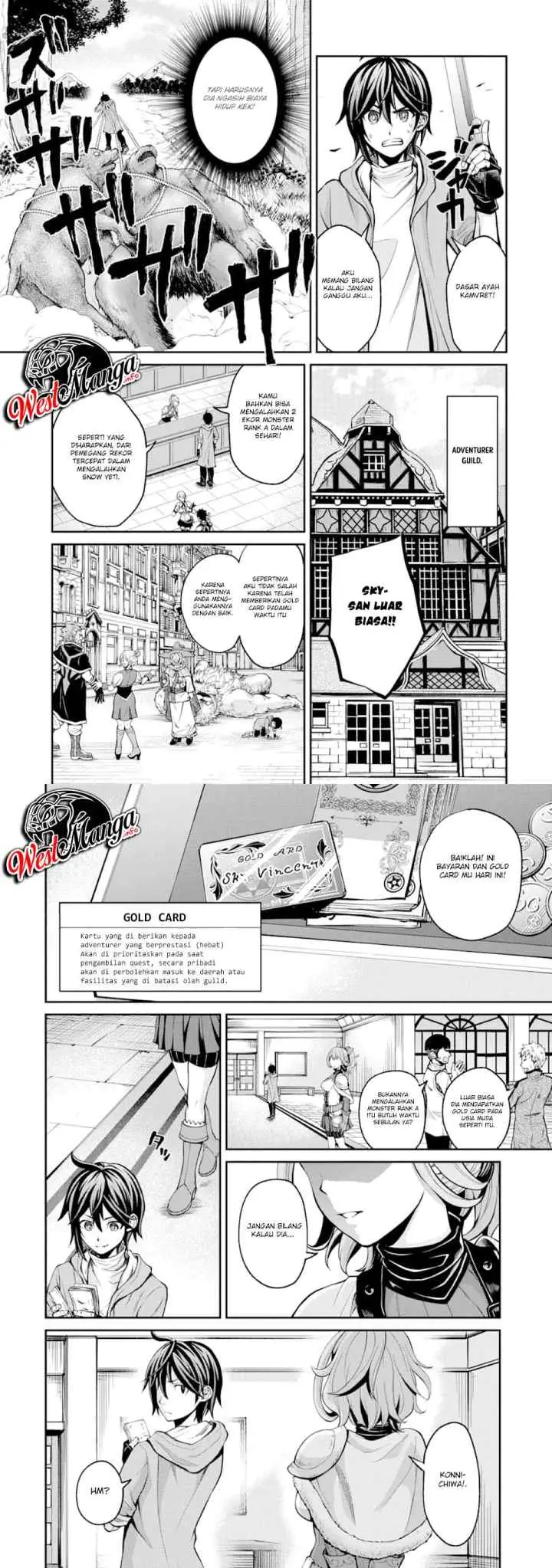 Saisoku Musou No B-Kyuu Mahou Tsukai: Ippatsu Utareru Mae Ni Senpatsu Uchikaesu! chapter 3 halaman 6