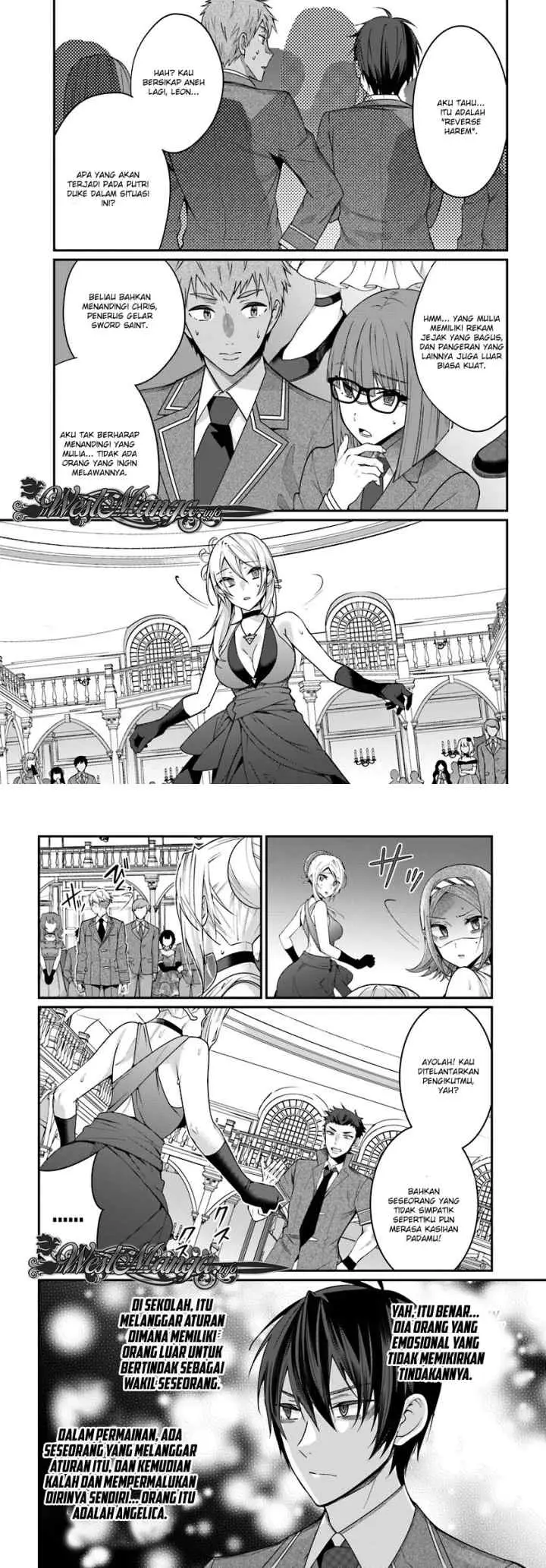 Otome Game Sekai wa Mob ni Kibishii Sekai Desu chapter 7.2 halaman 9