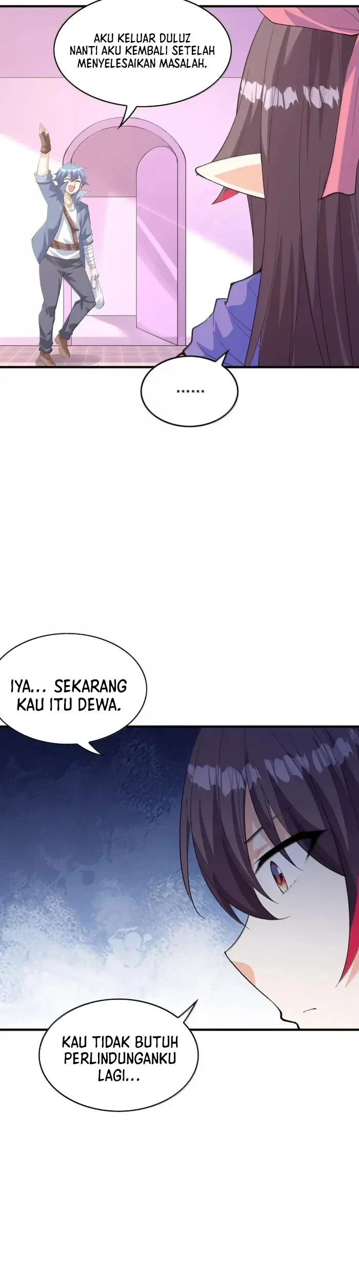 My Harem Is Entirely Female Demon Villains chapter 160 halaman 12