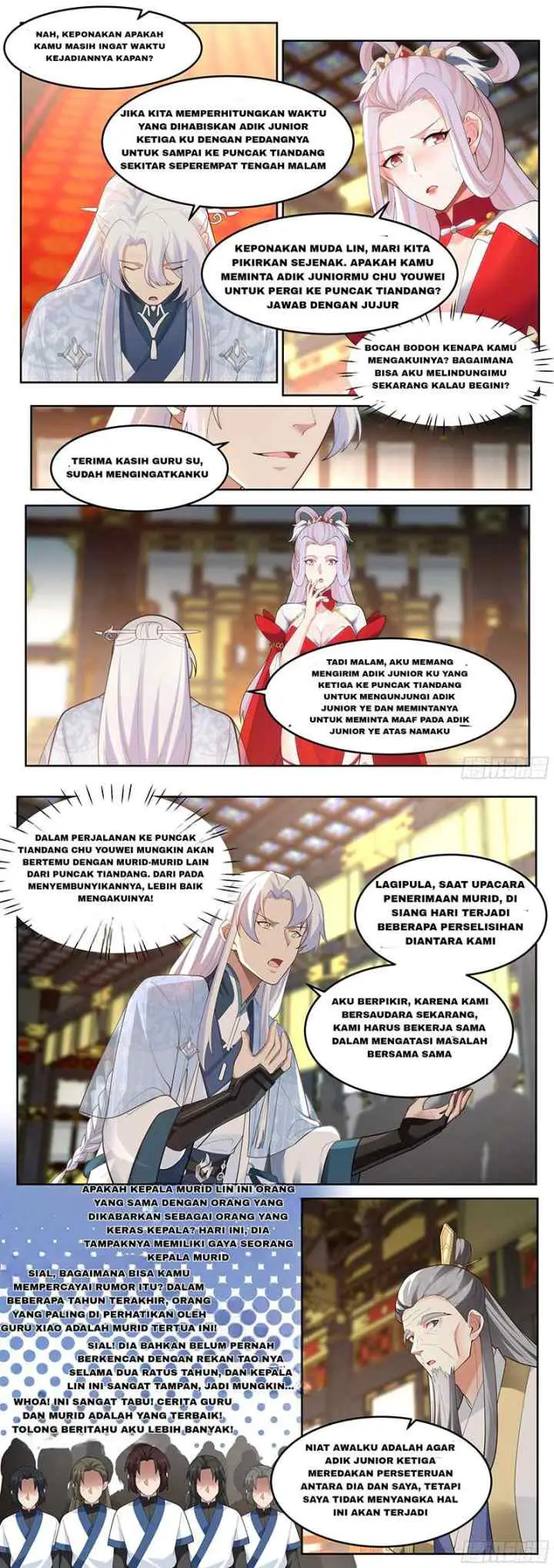 The Villain's Senior Brother And His Junior Sisters Are All Yanderes chapter 38 halaman 9