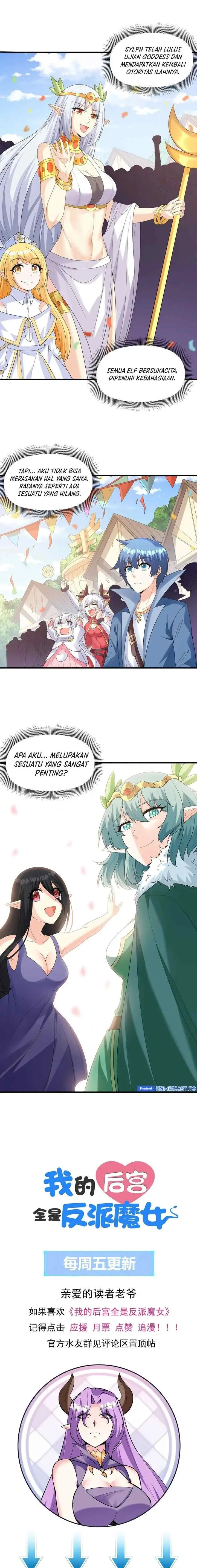 My Harem Is Entirely Female Demon Villains chapter 85 halaman 16