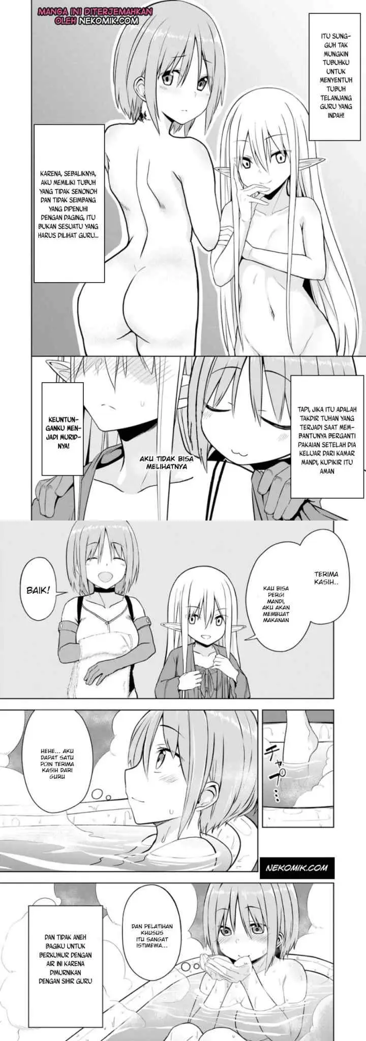 Eroi Koto Suru Tame ni Kyonyuu Bishoujo Dorei o Katta Hazu ga, Oshishou-sama to Shitawa Rete Omotta Toori ni Ikanaku Naru Hanashi chapter 5 halaman 8