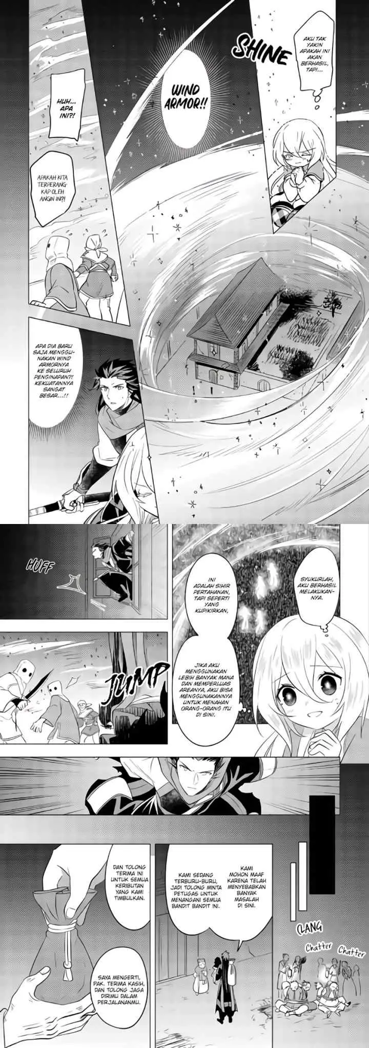 Tensei-saki wa Moumoku Youjo deshita: Zense no Kioku to Mahou wo Tayori ni Ikinobimasu chapter 9 halaman 4