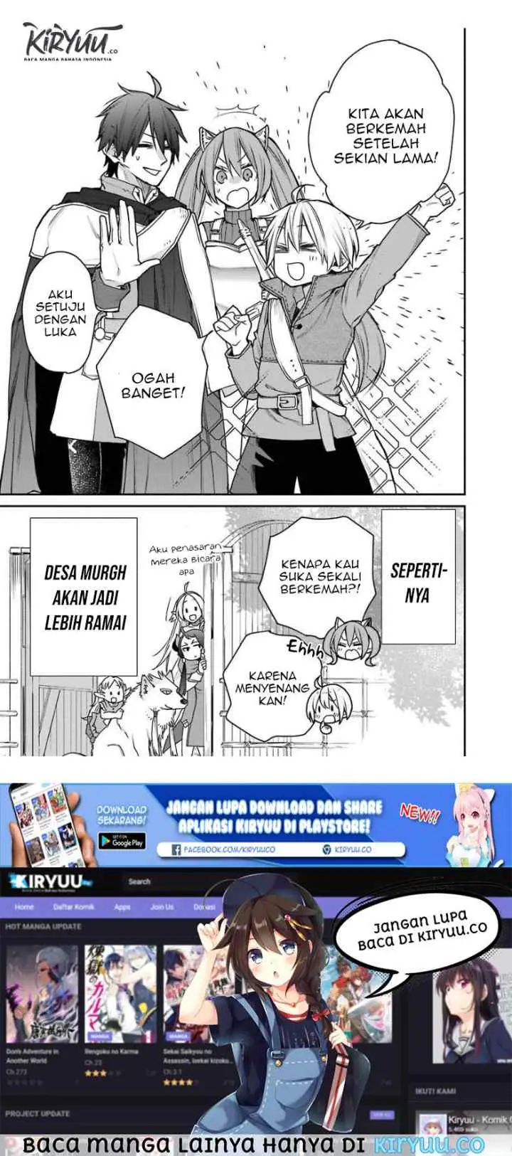 Saikyou no Madoshi. Hisa ni Ya wo Ukete Shimatta no de Inaka no Eihei ni Naru chapter 14.3 halaman 13