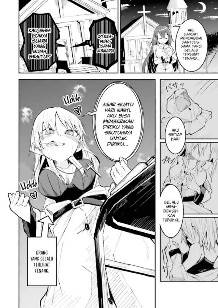 Isekai de Haishin Katsudou wo Shitara Tairyou no Yandere Shinja wo Umidashite Shimatta Ken chapter 4 halaman 15
