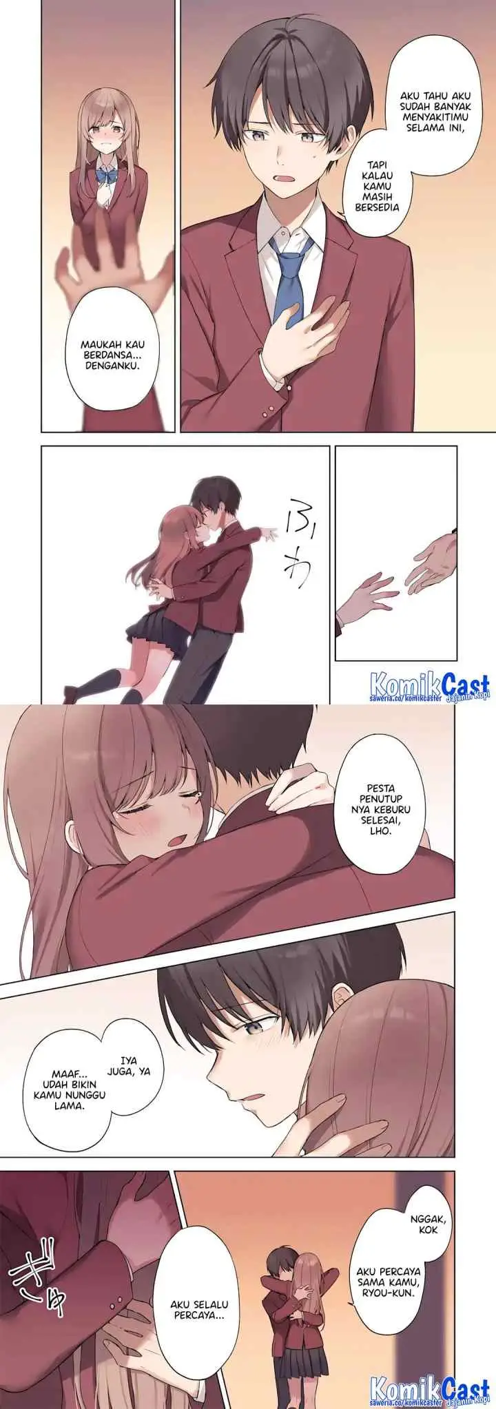Chikan Saresou ni Natteiru S-kyuu Bishoujo wo Tasuketara Tonari no Seki no Osanajimi datta chapter 90 halaman 17