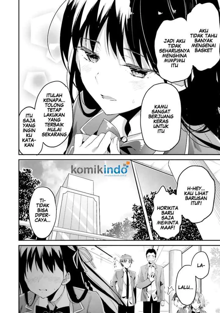 Youkoso Jitsuryoku Shijou Shugi no Kyoushitsu e chapter 8 halaman 16