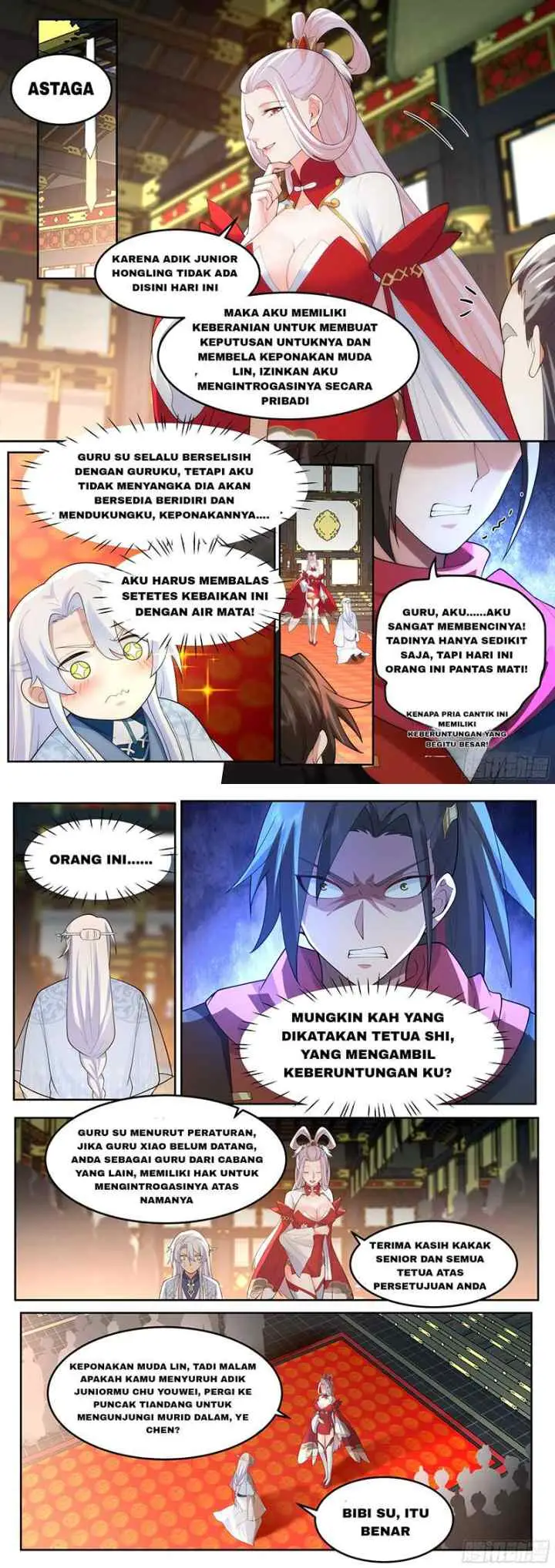 The Villain's Senior Brother And His Junior Sisters Are All Yanderes chapter 38 halaman 8