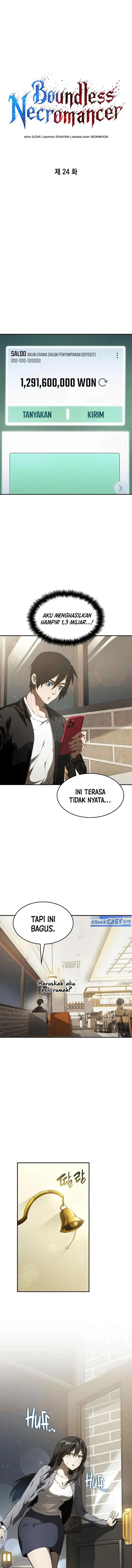 Boundless Necromancer chapter 24 halaman 4