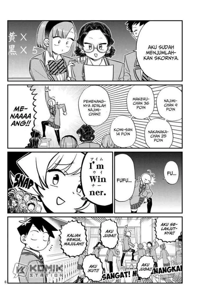 Komi-san wa Komyushou Desu chapter 129 halaman 8