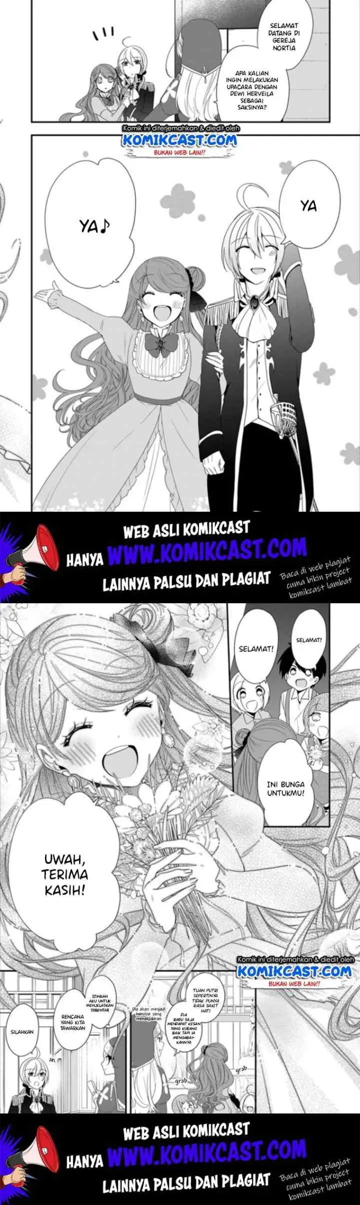 The Banished Villainess! Living the Leisurely Life of a Nun Making Revolutionary Church Food chapter 7 halaman 10