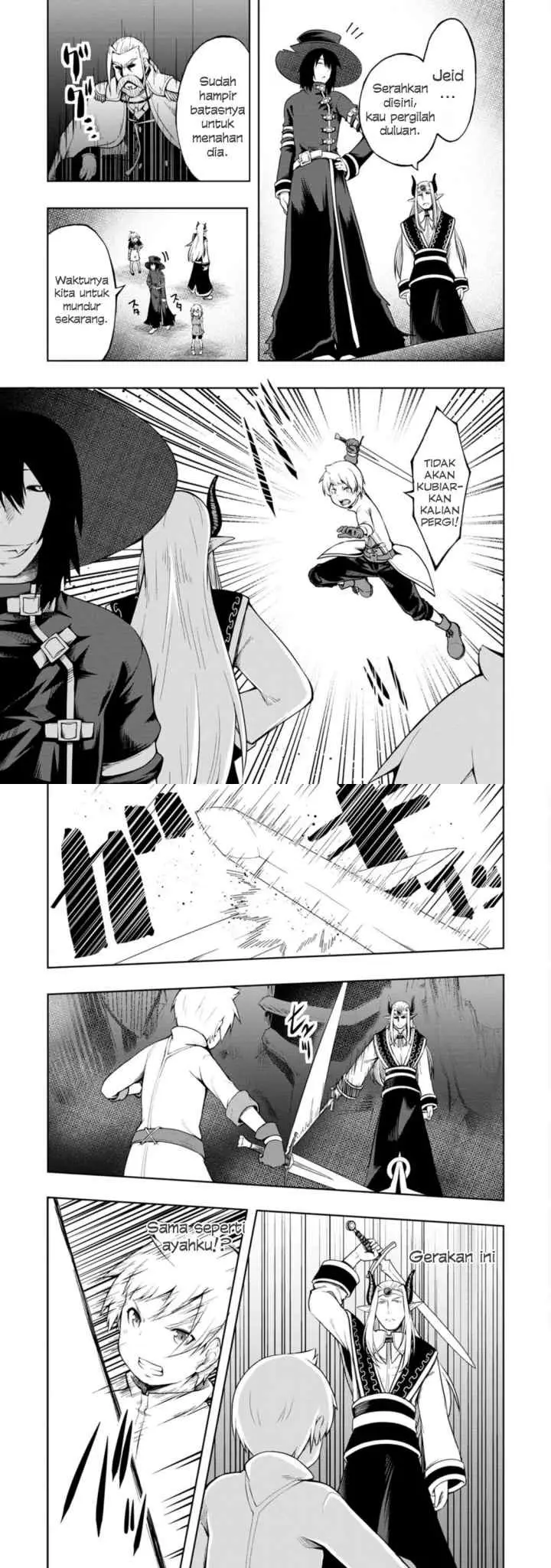 Kikaku Hazure no Eiyuu ni Sodaterareta, Joushiki Hazure no Mahou Kenshi chapter 16 halaman 9