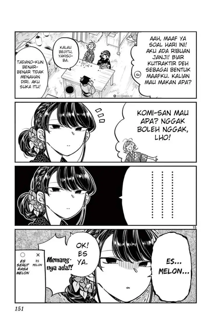 Komi-san wa Komyushou Desu chapter 46 halaman 16