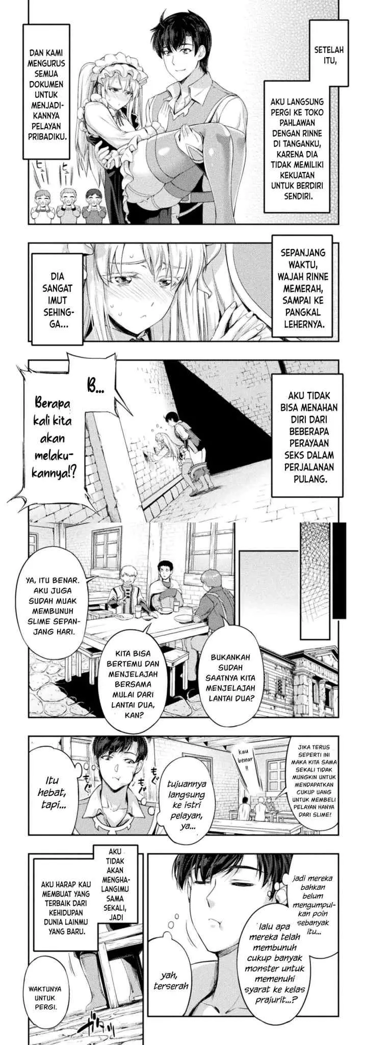 Astro King - Shoukan Yuusha dakedo Kakyuu Nintei sareta node Maid Harem o Tsukurimasu! chapter 6 halaman 9