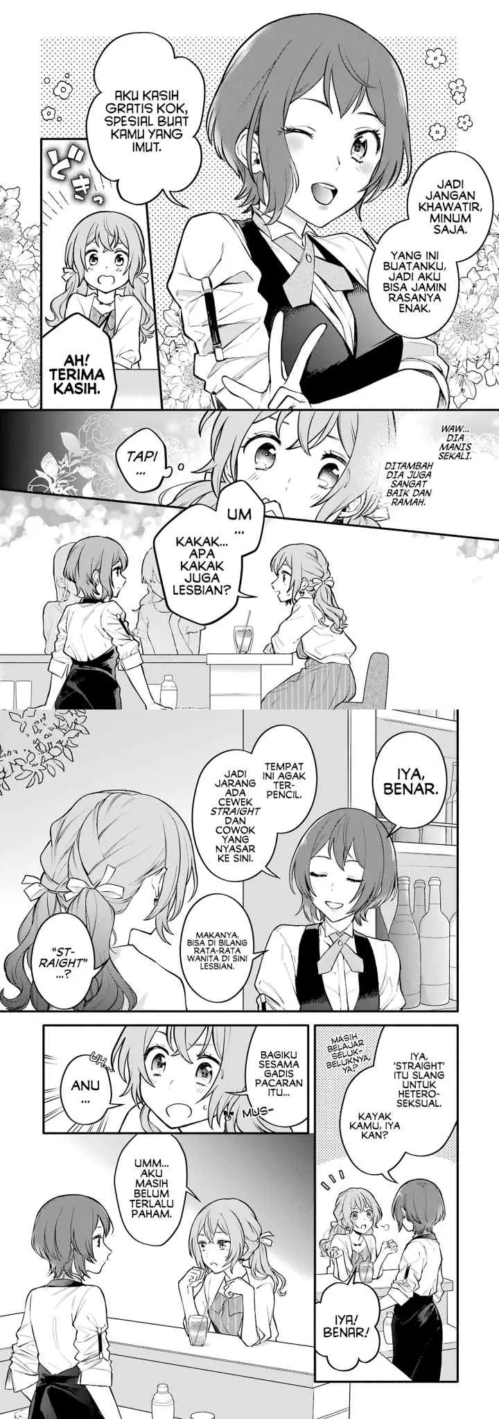 Onna Doushi to ka Arienai deshou to Iiharu Onna no ko wo, Hyakunichi kan de Tetteiteki ni Otosu Yuri no Ohanashi chapter 5 halaman 4