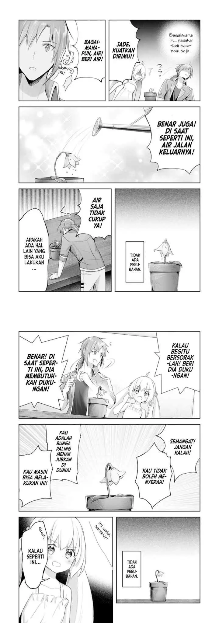 Uketsukejo ni Kokuhaku Shitakute Girudo ni Kayoitsumetara Eiyu ni Natteta chapter 4 halaman 6